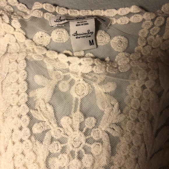 AMERICAN RAG Lace Top - Picture 2 of 5